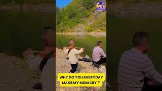 Why do you make my mom cry every day ? Why? #goodfeeling #superhappy