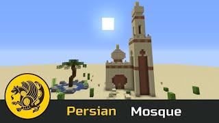 Minecraft Building Tutorial : How to build a Persian Mosque