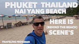 Behind the SCENE'S Nai Yang Beach Phuket Thailand 