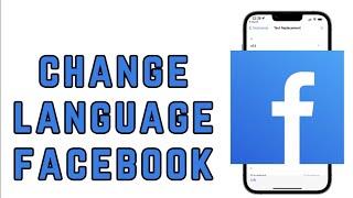 How to change facebook language