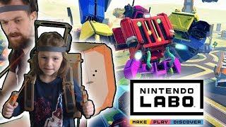 KIMBERLEY KLOPPT ALLES KAPUTT - Nintendo Labo Robot Kit Gameplay Deutsch | EgoWhity
