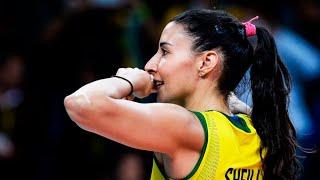 Legendary Sheilla Castro | Best Volleyball Actions | Legendary Spikes and Blocks ᴴᴰ