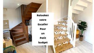 Redonnez un nouveau look a votre escalier!! Relooker l’escalier des années 50 pour un budget de 104€