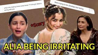 ALIA BEING IRRITATING | WHAT'S WRONG WITH HER FACE | MET GALA LOOK WENT WRONG | ALIA'S WEIRED POSE