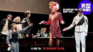 @Tom.Boettchers Theater "To Tik or not to Tok" auf den 9:16 AWARDS mit Malte, Kaan, Shirli...