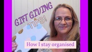 GIFT GIVING - Mum of 16 kids shares her EASY ORGANISATION TIPS!