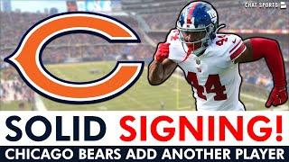 Chicago Bears Sign Another SOLID Player In NFL Free Agency