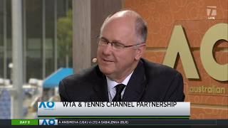 Tennis Channel Live: WTA CEO Steve Simon Interview | 2019 Australian Open