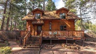 Pet Friendly Log Cabin Rental for a Peaceful Retreat in Flagstaff Arizona