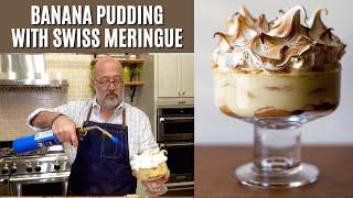 Andrew Zimmern Cooks: Banana Pudding with Swiss Meringue