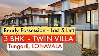 Ready Possession 3 BHK Twin Villas For Sale in Lonavala