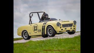Datsun Roadster Race Car head installation.