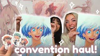 Anime Convention Haul! | Metrocon 2022 Art Prints, Stickers, Enamel Pins