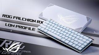 ROG Falchion RX Low Profile | Compact Elegance, Gaming Brilliance | ROG
