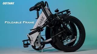 The GOTRAX F2 Foldable Electric Bike