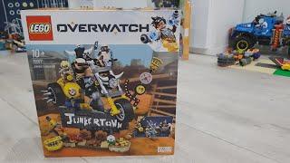 Крысавчик и Турбосвин, 75977 Lego overwath,  LEGO Overwatch Junkrat & Roadhog