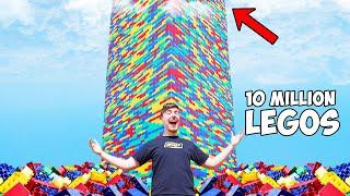 I Built The World's Largest Lego Tower