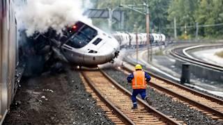 Biggest Train Collisions and Mistakes Caught On Camera