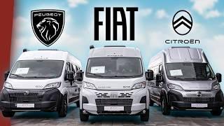 Was sind die UNTERSCHIEDE...?!  | Fiat Ducato, Citroen Jumper & Peugeot Boxer im Chassis-Vergleich