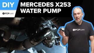 Mercedes GLC300 Low Temp Circuit Water Pump Replacement DIY (2016-2022 Mercedes C300, E300, C43 AMG)