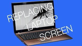 Replacing broken laptop screen (Toshiba Satellite C55-B5298)