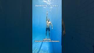 Applying Physics in Deep Water  Swimming Tips #swimming #swimmingtips #swim #physics #deepwater