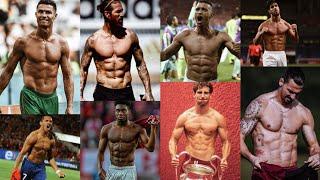 Football Players Six Pack  #football #footballplayer #sixpack #players #abs #workout