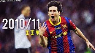 Lionel Messi ● 2010/11 ● Goals, Skills & Assists