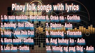 PINOY FOLK SONGS WITH LYRICS | JESON ANOBER