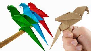 How to Make an Origami Parrot | Paper bird | Origami Crafts 