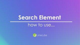 How to add search functionality to your website | Limecube