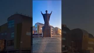 Памятник Николаю Чудотворцу в вечной мерзлоте, самый высокий в мире /Чукотка, Анадырь #travel