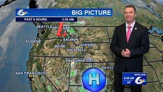 Eric's Forecast for Thurs July 18