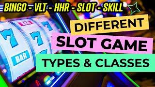 What are Classes of Gaming? The Different types of Slot Machines  Can you win on these?