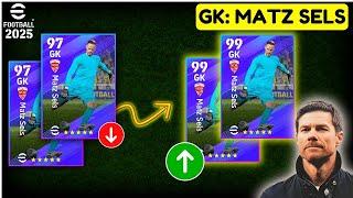 Efootball Underrated GK? | MATZ SELS BEST TRAINING  | Matz Sels Efootball | Efootball 2025 Mobile