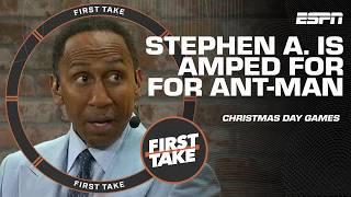 Stephen A. is AMPED to see Anthony Edwards play on Christmas + Tatum DISRESPECTED?! | First Take