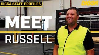 Meet our Steel Processing Supervisor Russell!!