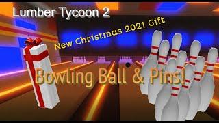 Lumber Tycoon 2 New 2021 Christmas Gifts: Bowling Ball & Pins! Plus Bowling Alley with Auto Place!