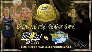 Pre-Season: Manchester Thunder vs Leeds Rhinos - Sun 4th Feb 2024