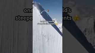 World’s Steepest Ski Descent?! 