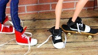 How to Make Doll Shoes : Sneakers