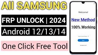 Finally New Method -All Samsung Frp Bypass | Unlock 2024 All Android 12/13/14 |Google Account Remove