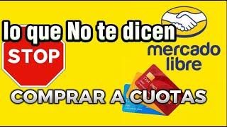 Comprar a 𝗰𝘂𝗼𝘁𝗮𝘀 en mercado libre / 𝗧𝗔𝗥𝗝𝗘𝗧𝗔 𝗗𝗘 𝗖𝗥𝗘́𝗗𝗜𝗧𝗢 / pagar a cuotas #mercadolibre #credito