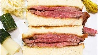 Tokyo's Best Food Guide: Shima - The Best Grilled Steak Sandwich You'll Ever Eat!