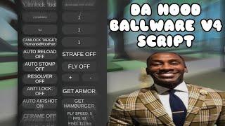 Roblox OP Da Hood Ballware V4 Best Blatant Camlock Script Hack | Mobile & PC