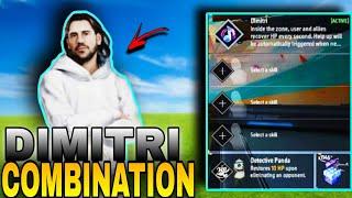 DIMITRI (IMMORTAL) COMBINATION || TOP-3 BEST CHARACTER COMBINATION CS + BR