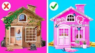 GOOD VS BAD ROOM MAKEOVER *I Built a Secret Tiny House  Rich Vs Broke Transformation By YayTime!