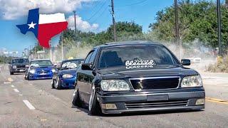 STANCE CARS TAKE OVER THE STREETS OF HOUSTON
