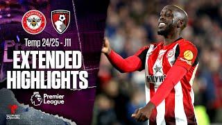 Brentford vs. Bournemouth | Highlights Premier League | Jornada 11 | Telemundo Deportes