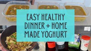 QUICK GF DINNER PREP | EASY TIPS TO MAKE YOUR OWN YOGHURT